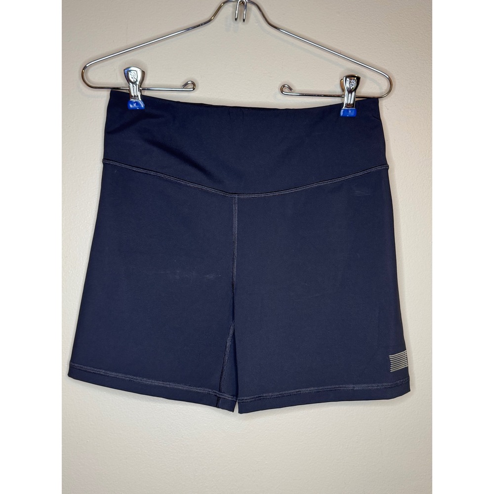 Savage‎ X Fenty Sport Bike Shorts Womens Medium High Waist Black